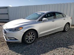 Ford salvage cars for sale: 2017 Ford Fusion SE