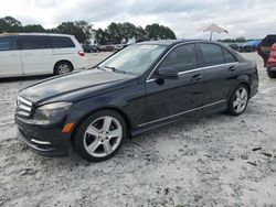 Salvage cars for sale at Loganville, GA auction: 2011 Mercedes-Benz C300