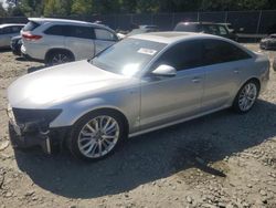 Salvage cars for sale at Waldorf, MD auction: 2013 Audi A6 Prestige