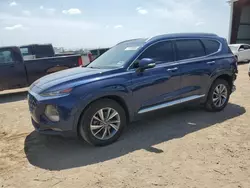 Salvage cars for sale at Houston, TX auction: 2020 Hyundai Santa FE SEL