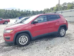 Salvage cars for sale at Ellenwood, GA auction: 2018 Jeep Compass Sport