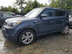 Salvage cars for sale at Waldorf, MD auction: 2014 KIA Soul +