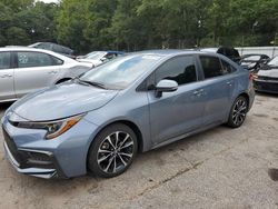 Salvage cars for sale at Austell, GA auction: 2021 Toyota Corolla SE