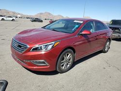 Salvage cars for sale at North Las Vegas, NV auction: 2015 Hyundai Sonata SE