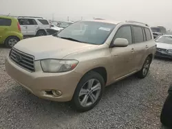 Salvage cars for sale at Magna, UT auction: 2008 Toyota Highlander Sport