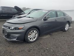 Salvage cars for sale at Assonet, MA auction: 2018 Chevrolet Malibu LT