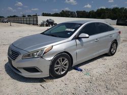 Salvage cars for sale at New Braunfels, TX auction: 2016 Hyundai Sonata SE