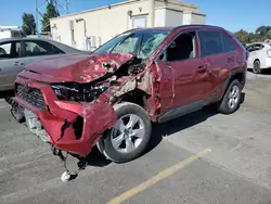 Salvage cars for sale at Hayward, CA auction: 2021 Toyota Rav4 XLE