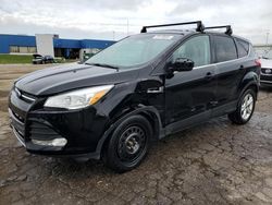 Salvage cars for sale at Woodhaven, MI auction: 2016 Ford Escape SE