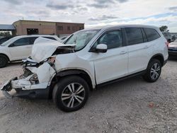 Salvage cars for sale at Kansas City, KS auction: 2018 Honda Pilot EX