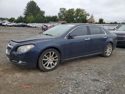 Chevrolet salvage cars for sale: 2011 Chevrolet Malibu LTZ