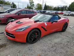 Chevrolet salvage cars for sale: 2016 Chevrolet Corvette Stingray 2LT