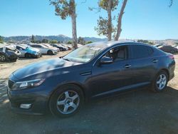 Salvage cars for sale at San Martin, CA auction: 2015 KIA Optima LX