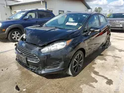 Salvage cars for sale at Pekin, IL auction: 2018 Ford Fiesta SE