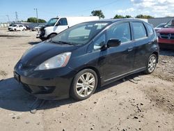 Salvage cars for sale at Franklin, WI auction: 2009 Honda FIT Sport