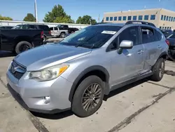 Subaru xv salvage cars for sale: 2014 Subaru XV Crosstrek 2.0 Premium