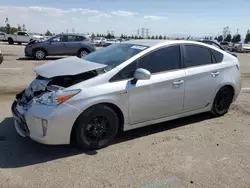 Salvage cars for sale at Rancho Cucamonga, CA auction: 2014 Toyota Prius