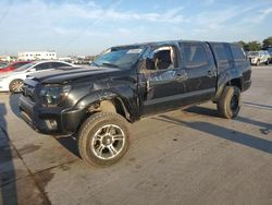 Salvage trucks for sale at Grand Prairie, TX auction: 2015 Toyota Tacoma Double Cab