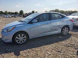 Salvage cars for sale at Hillsborough, NJ auction: 2013 Hyundai Accent GLS