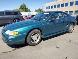 Salvage cars for sale at Littleton, CO auction: 1998 Ford Mustang