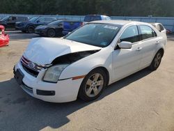 Salvage cars for sale at Glassboro, NJ auction: 2007 Ford Fusion SE