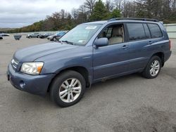 Toyota salvage cars for sale: 2006 Toyota Highlander Hybrid