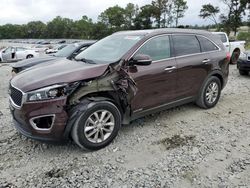 Salvage cars for sale at Byron, GA auction: 2016 KIA Sorento LX