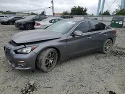 Salvage cars for sale at Windsor, NJ auction: 2015 Infiniti Q50 Base