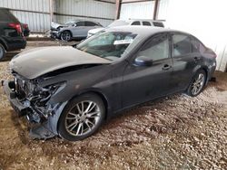 Salvage cars for sale at Houston, TX auction: 2009 Infiniti G37 Base