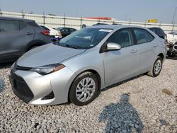 Salvage cars for sale from Copart Cahokia Heights, IL: 2017 Toyota Corolla L