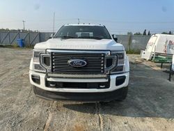 Salvage cars for sale at Montreal Est, QC auction: 2022 Ford F450 Super Duty