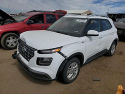 Salvage cars for sale at auction: 2020 Hyundai Venue SEL