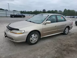 2002 Honda Accord EX en venta en Lumberton, NC