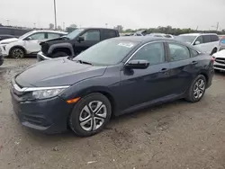 Honda salvage cars for sale: 2016 Honda Civic LX