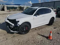 Salvage cars for sale at Arcadia, FL auction: 2020 Alfa Romeo Stelvio