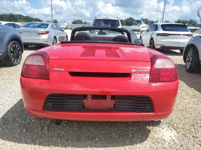 2001 Toyota MR2 Spyder