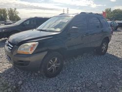 Salvage cars for sale at Barberton, OH auction: 2008 KIA Sportage EX