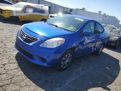 Salvage cars for sale at Vallejo, CA auction: 2014 Nissan Versa S