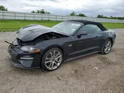 Salvage cars for sale at Houston, TX auction: 2019 Ford Mustang GT