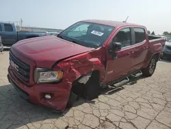 Salvage cars for sale at Dyer, IN auction: 2018 GMC Canyon SLE