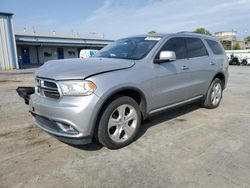 Salvage cars for sale at Tulsa, OK auction: 2014 Dodge Durango Limited