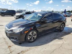 Honda salvage cars for sale: 2016 Honda Civic EX