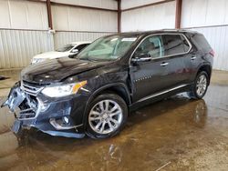 Chevrolet salvage cars for sale: 2020 Chevrolet Traverse High Country