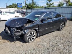 Salvage cars for sale at Hillsborough, NJ auction: 2016 Honda Accord EXL