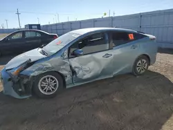 Salvage cars for sale at Greenwood, NE auction: 2018 Toyota Prius