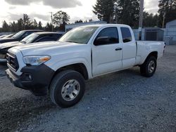 Salvage cars for sale at Graham, WA auction: 2020 Toyota Tacoma Access Cab