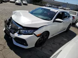 Salvage cars for sale at Martinez, CA auction: 2019 Honda Civic EX