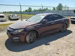 Salvage cars for sale at Houston, TX auction: 2020 KIA Optima LX