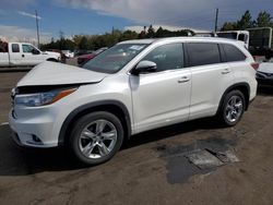 2015 Toyota Highlander Limited en venta en Denver, CO