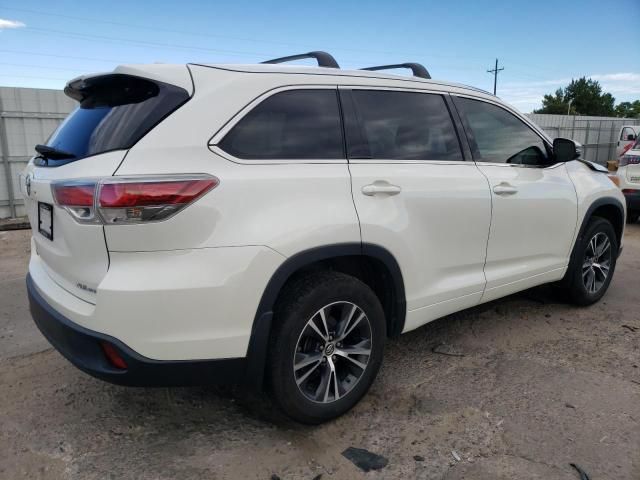 2016 Toyota Highlander XLE